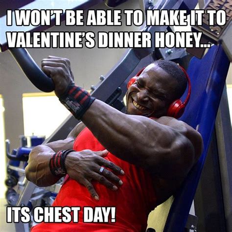 valentines gym meme